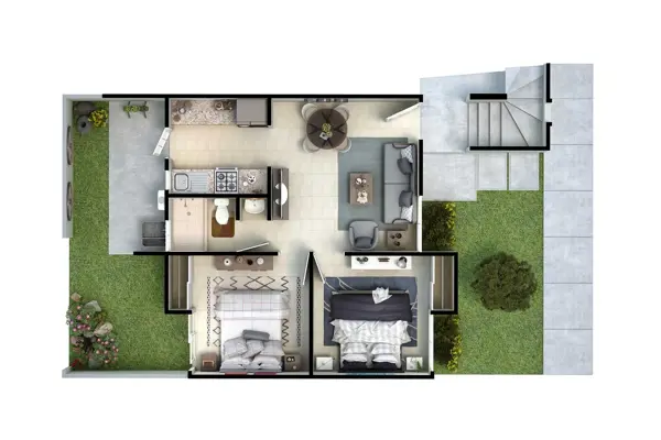 Departamento en venta en Los Héroes Tizayuca, Tizayuca — foto 2 de 2