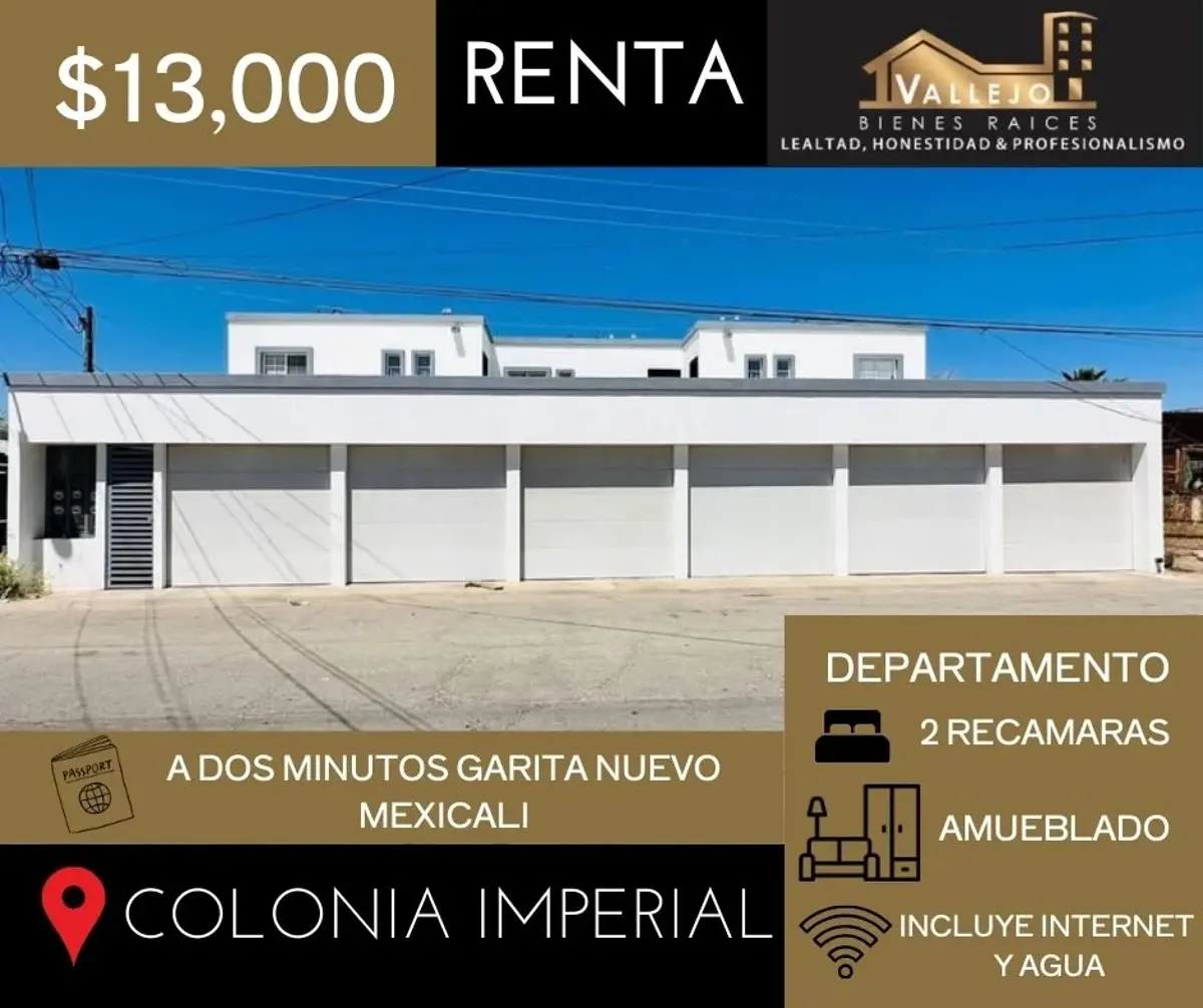 Casa en renta en Imperial, Mexicali — foto 1 de 3