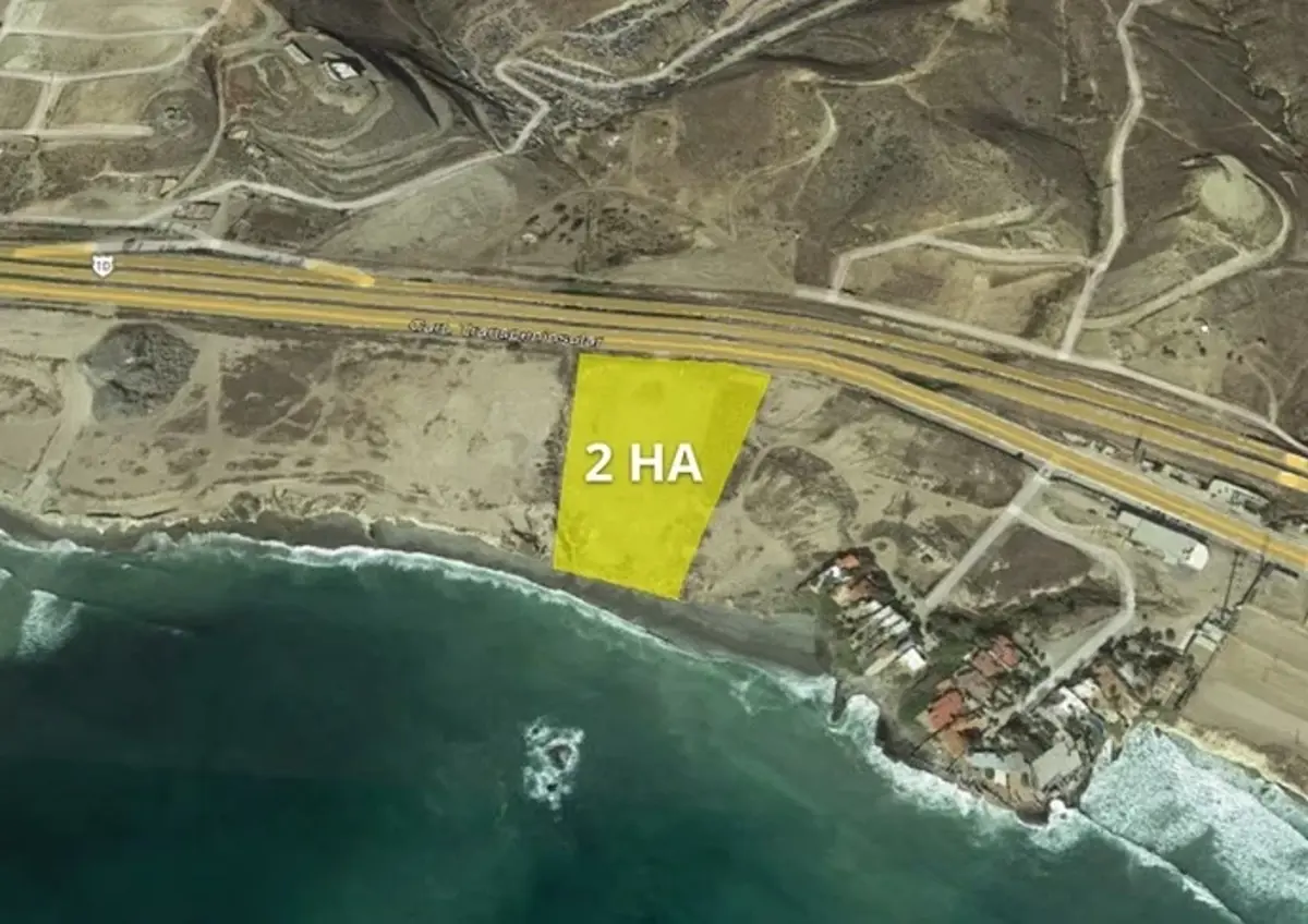 Terreno en venta en Popotla, Playas de Rosarito — foto 1 de 3