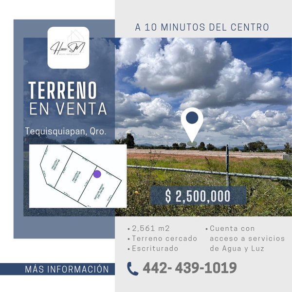 Terreno en Venta en Tequisquiapan Centro, Tequisquiapan, Querétaro