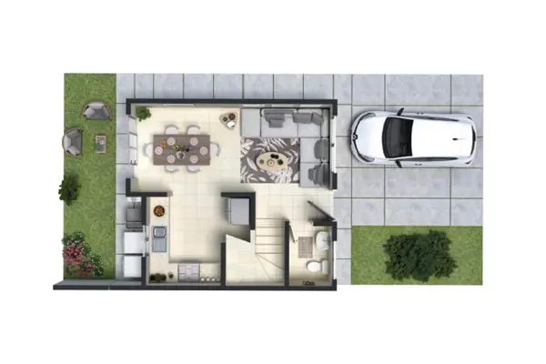 Casa en venta en Altta Condesa, Juárez — foto 3 de 3