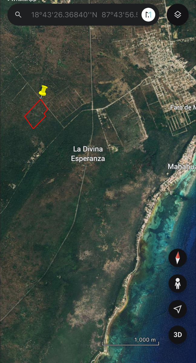 Terreno en venta en Mahahual, Othón P. Blanco — foto 1 de 2