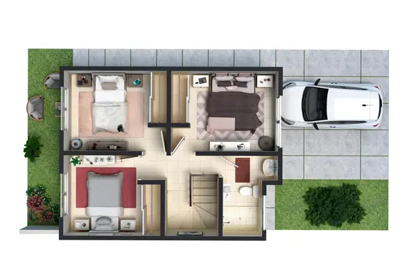 Casa en venta en Los Héroes Lincoln, García — foto 2 de 3