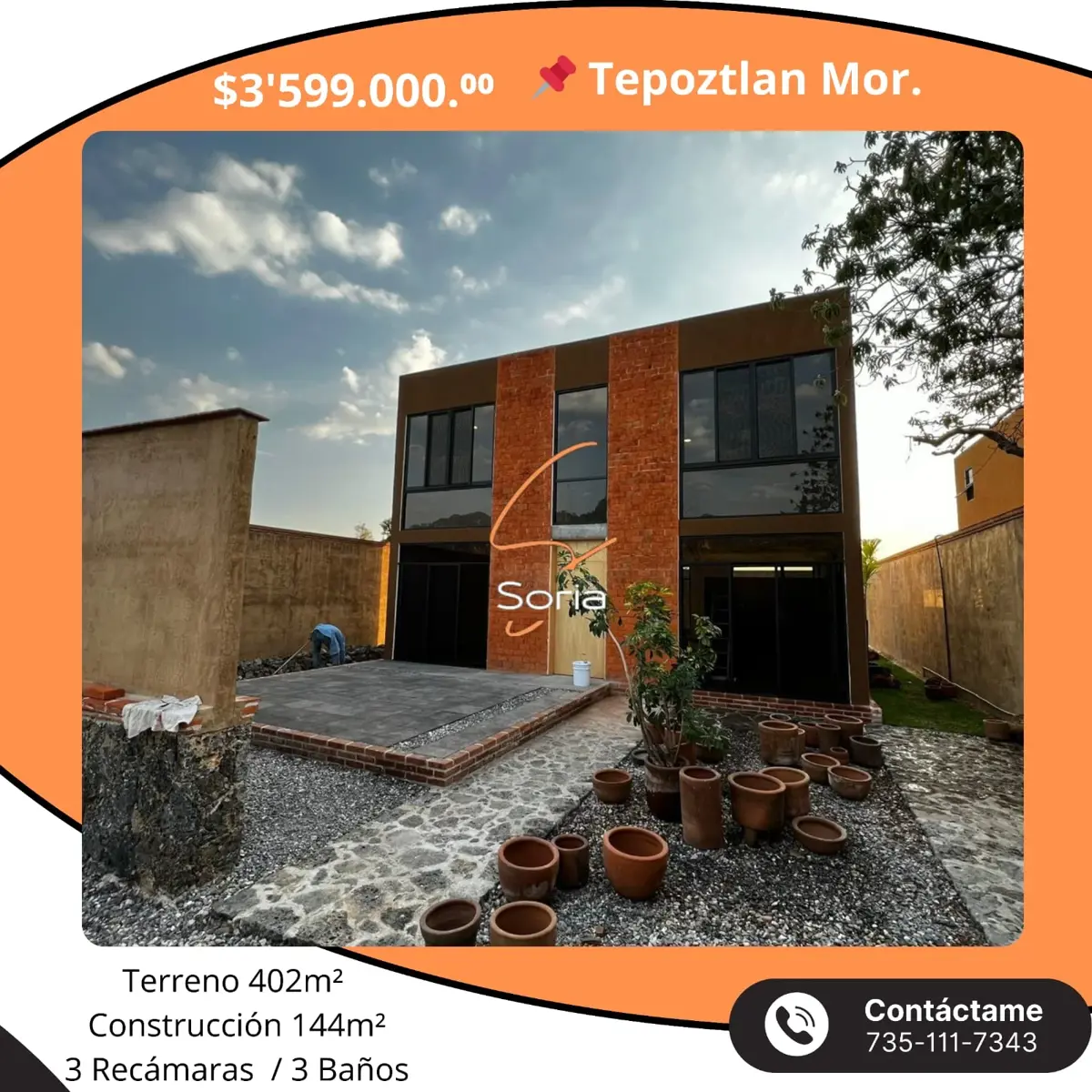 Casa en venta en Tepoztlan Centro, Tepoztlán — foto 1 de 13