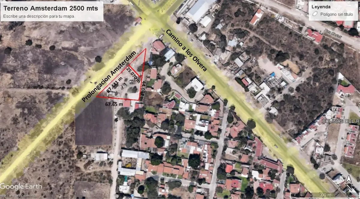 Terreno en venta en Ámsterdam, Corregidora — foto 1 de 8