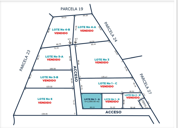 Terreno en venta en Loma Alta, Arteaga — foto 2 de 2