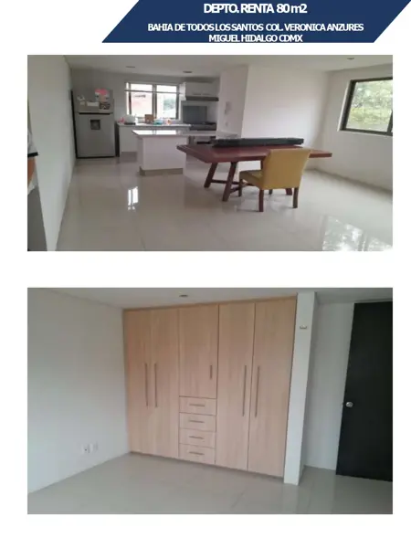 Departamento en renta en Veronica Anzures, Miguel Hidalgo — foto 3 de 5