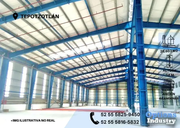 Nave en renta en Tepotzotlán Centro, Tepotzotlán — foto 2 de 3