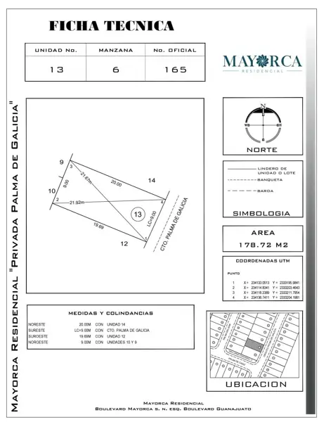 Terreno en Venta en Mayorca Residencial, León, Guanajuato