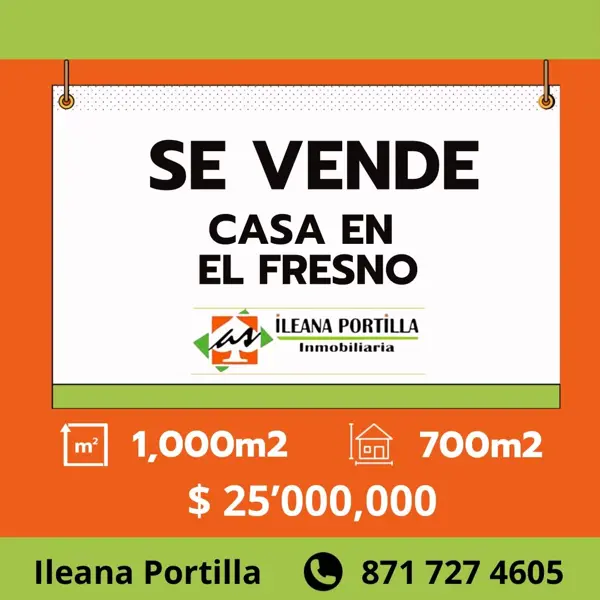 Casa en Venta en Residencial el Fresno, Torreón, Coahuila de Zaragoza