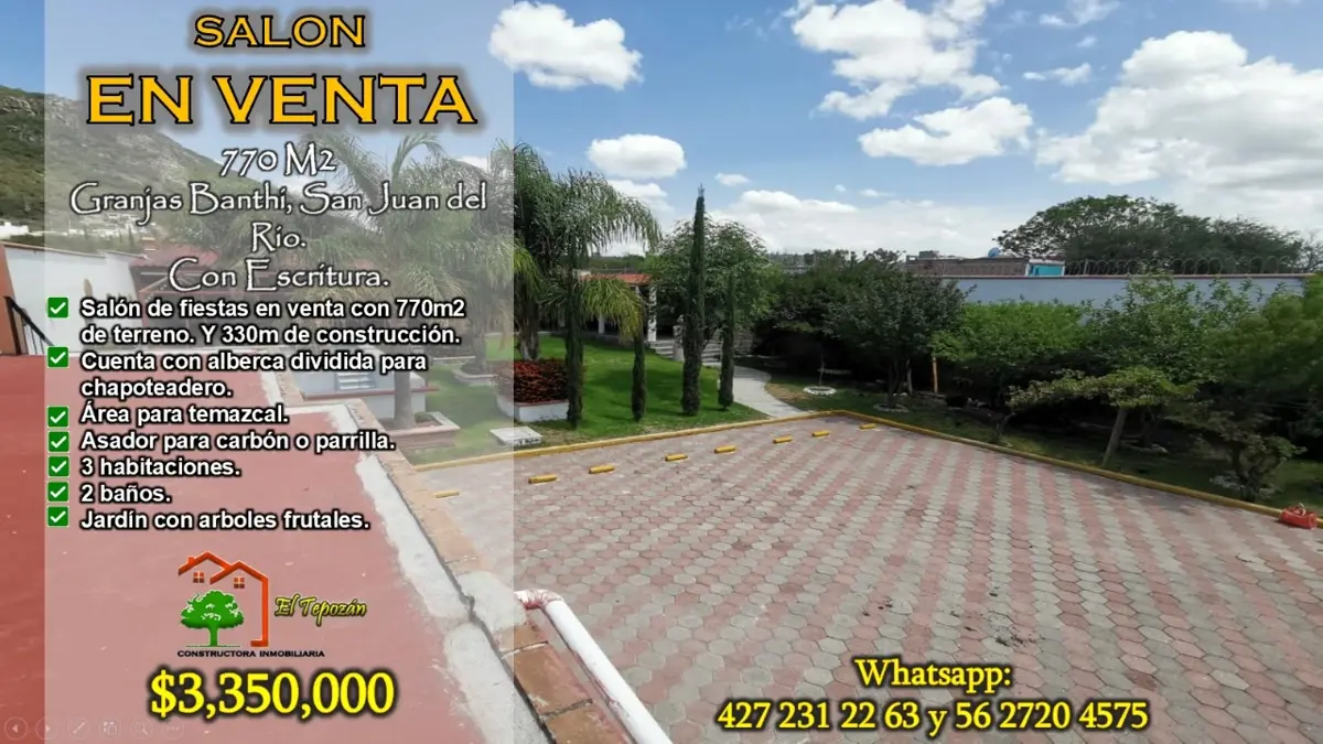 Quinta en venta en Granjas Banthi, San Juan del Río — foto 1 de 42