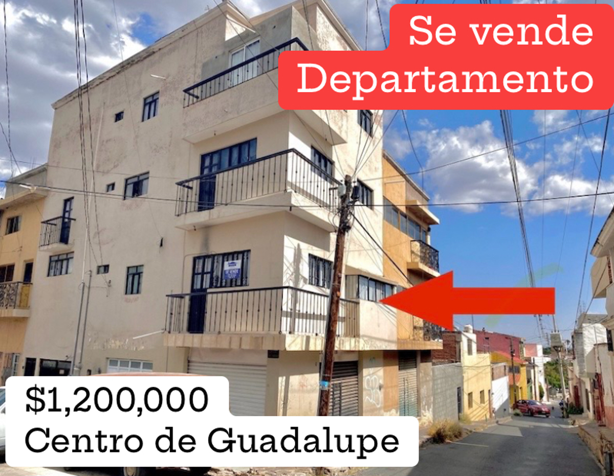 Departamento en venta en Guadalupe Centro, Guadalupe — foto 1 de 9