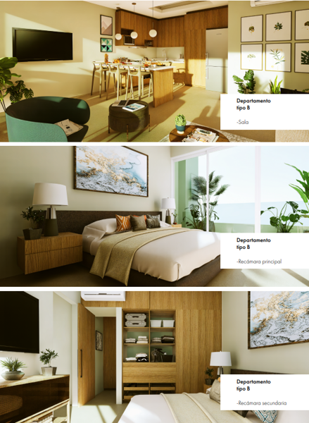 Departamento en venta en Playas del Conchal, Alvarado — foto 3 de 9
