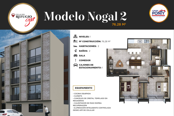 Departamento en venta en Villas del Refugio, El Marqués — foto 3 de 15
