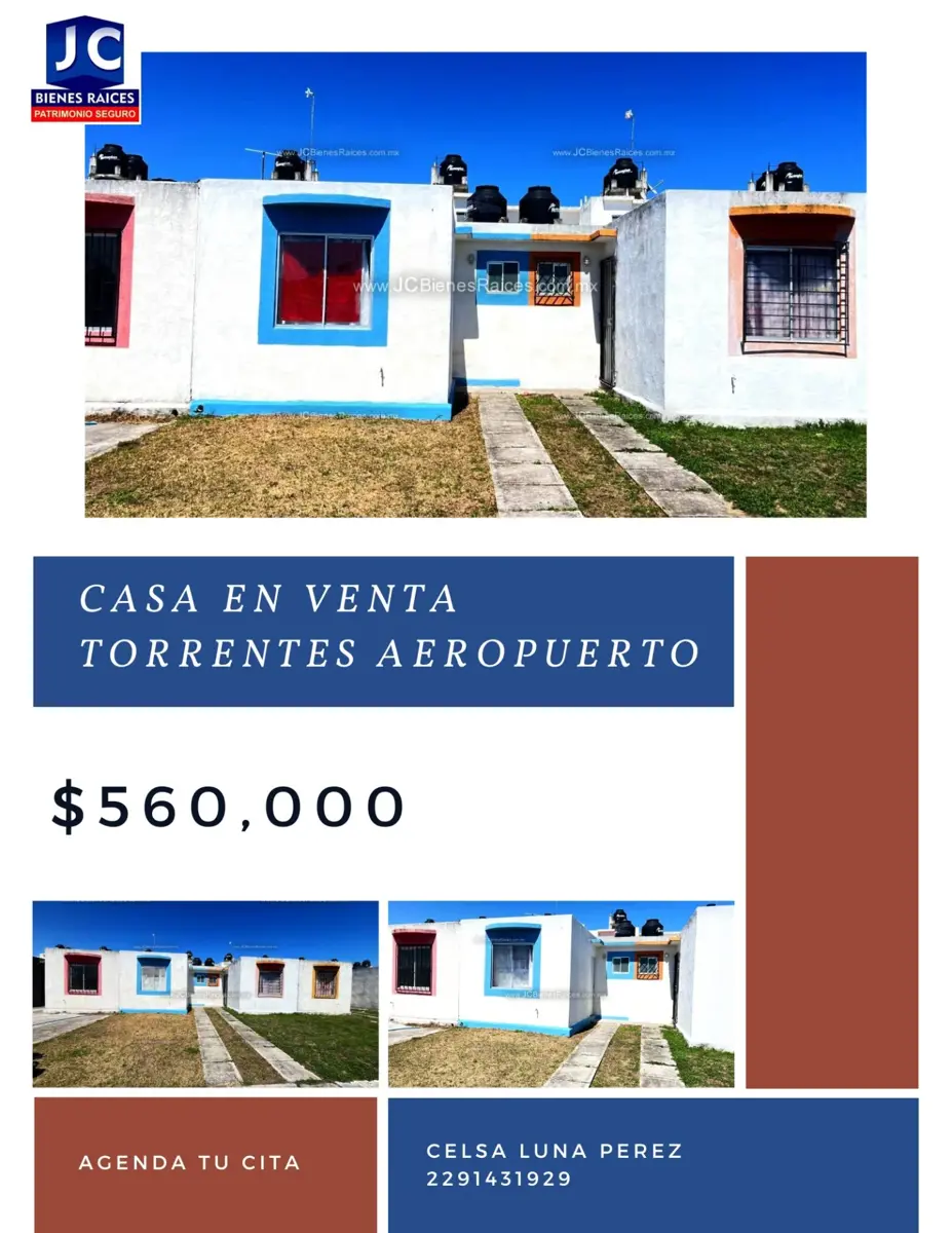Casa en venta en Los Torrentes Aeropuerto, Veracruz — foto 1 de 4