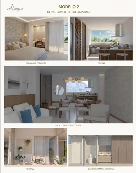 Departamento en venta en Zerezotla, San Pedro Cholula — foto 2 de 3