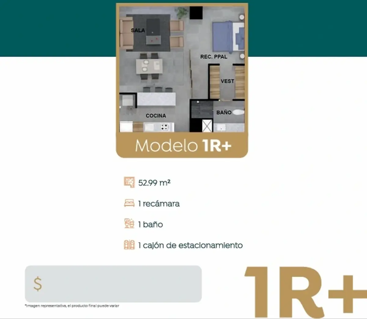 Departamento en venta en Loma Bonita, Zapopan — foto 1 de 17