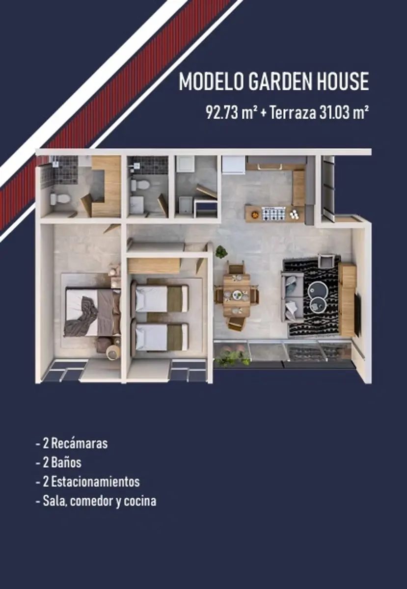 Departamento en venta en Nueva Galicia Residencial, Tlajomulco de Zúñiga — foto 1 de 14