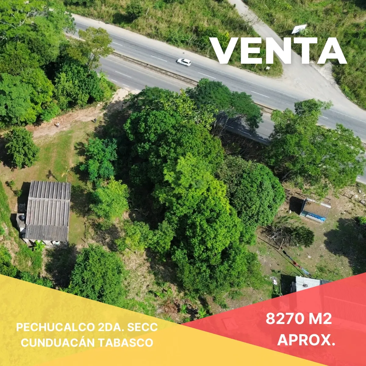 Terreno en venta en Pechucalco 2da. Sección (Las Cruces), Cunduacán — foto 1 de 4