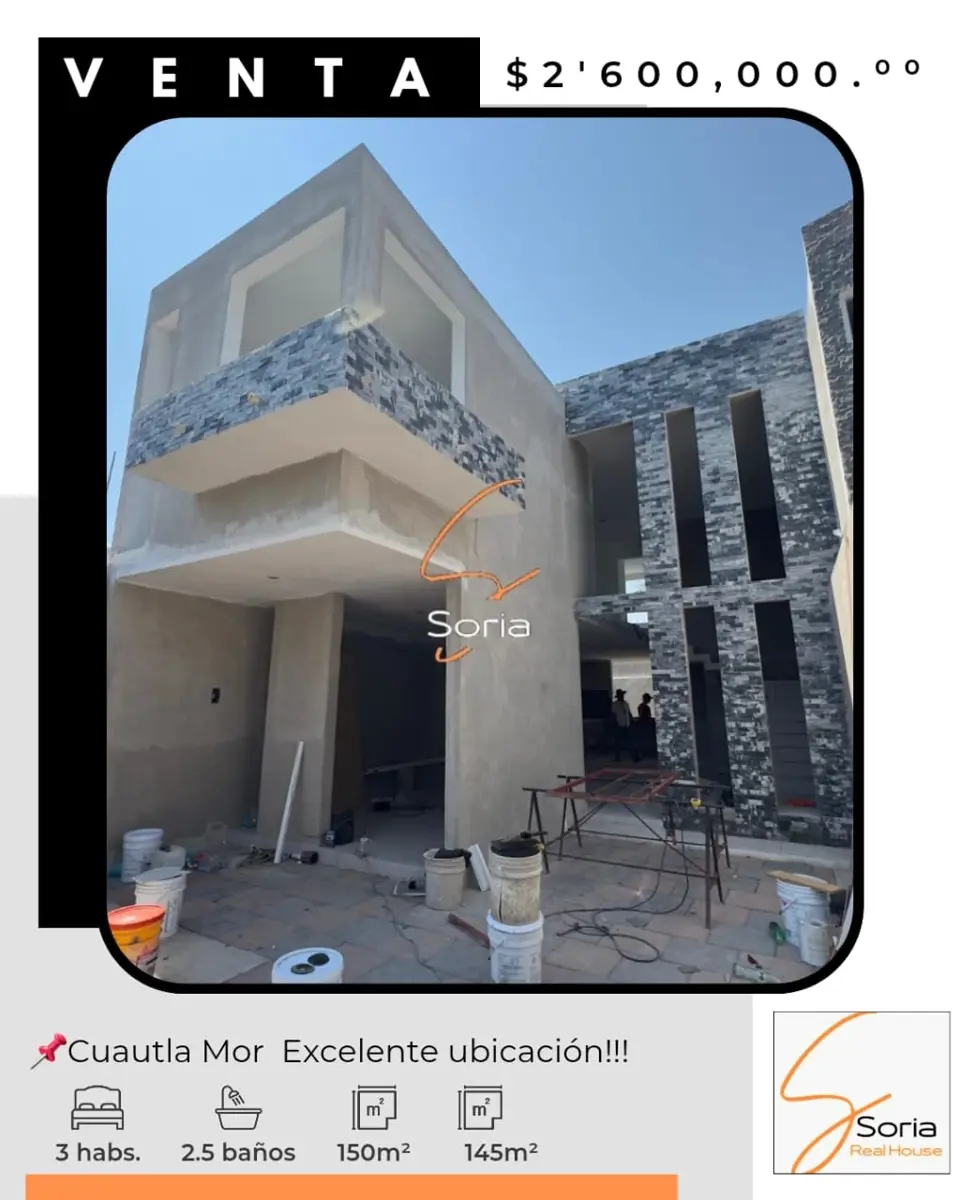 Casa en venta en Nueva San Jose, Cuautla — foto 1 de 12