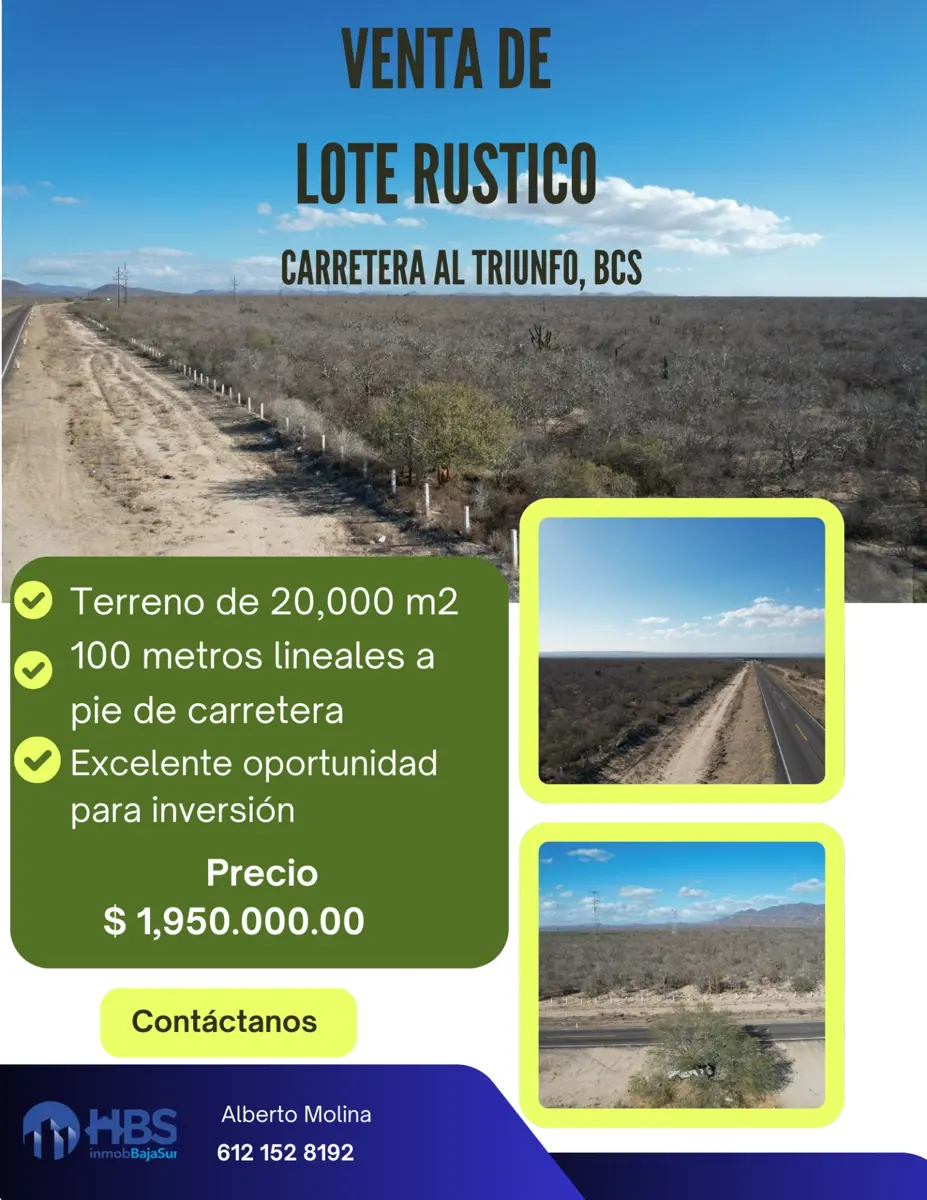 Terreno en venta en San Pedro, La Paz — foto 1 de 4