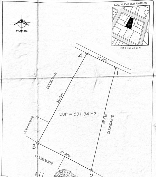 Terreno en venta en Nueva los Angeles, Torreón — foto 3 de 3