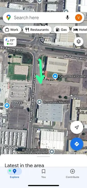 Terreno en Venta en Parque Industrial Querétaro,