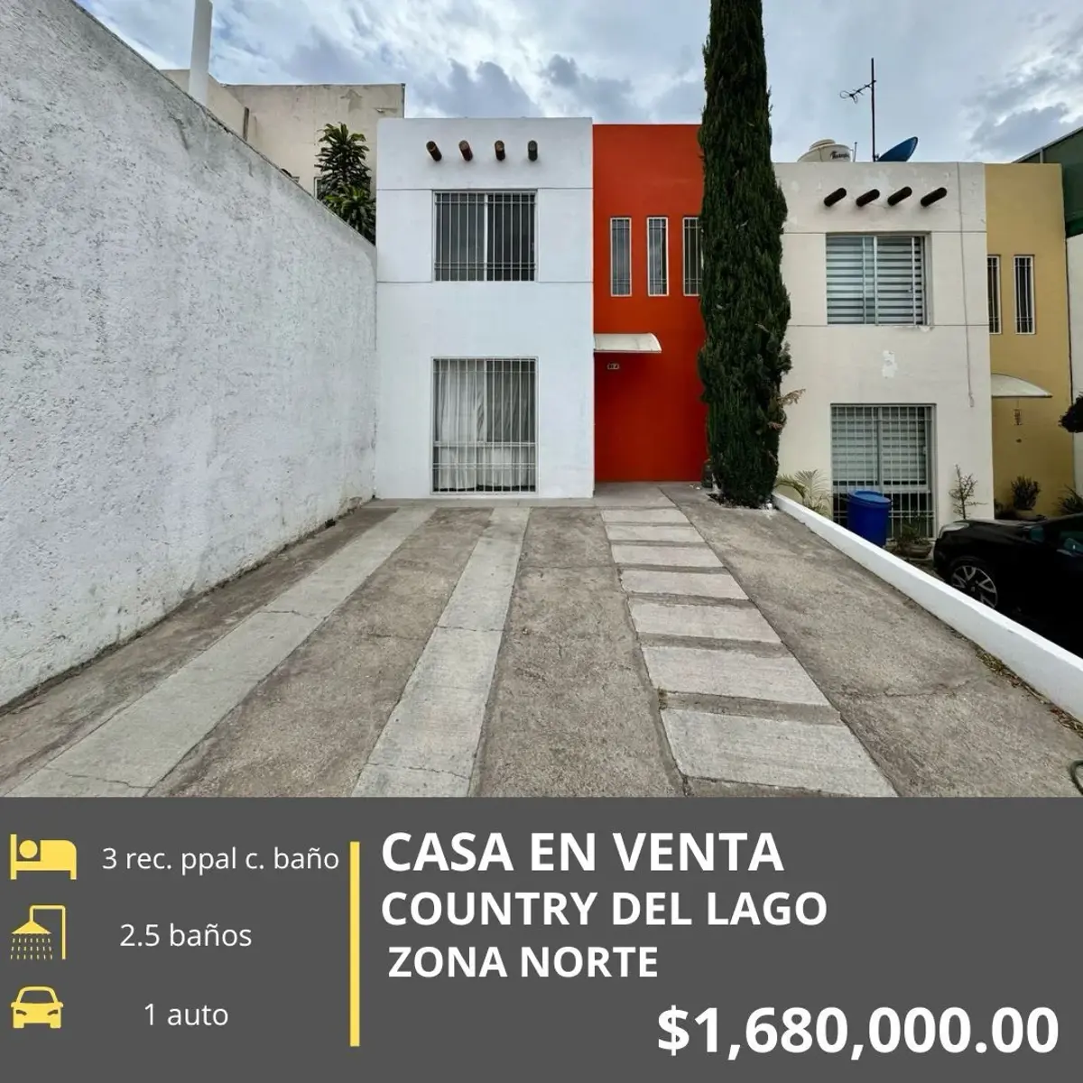 Casa en venta en Country del Lago, León — foto 1 de 9