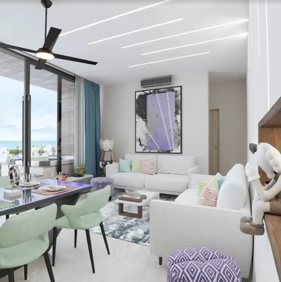 Departamento en venta en Playa del Carmen, Solidaridad — foto 1 de 3