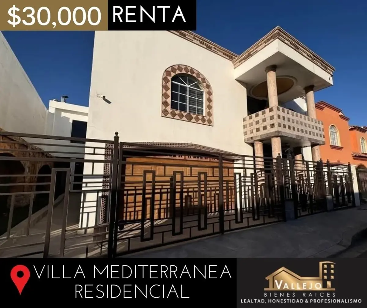 Casa en renta en Villa Mediterránea, Mexicali