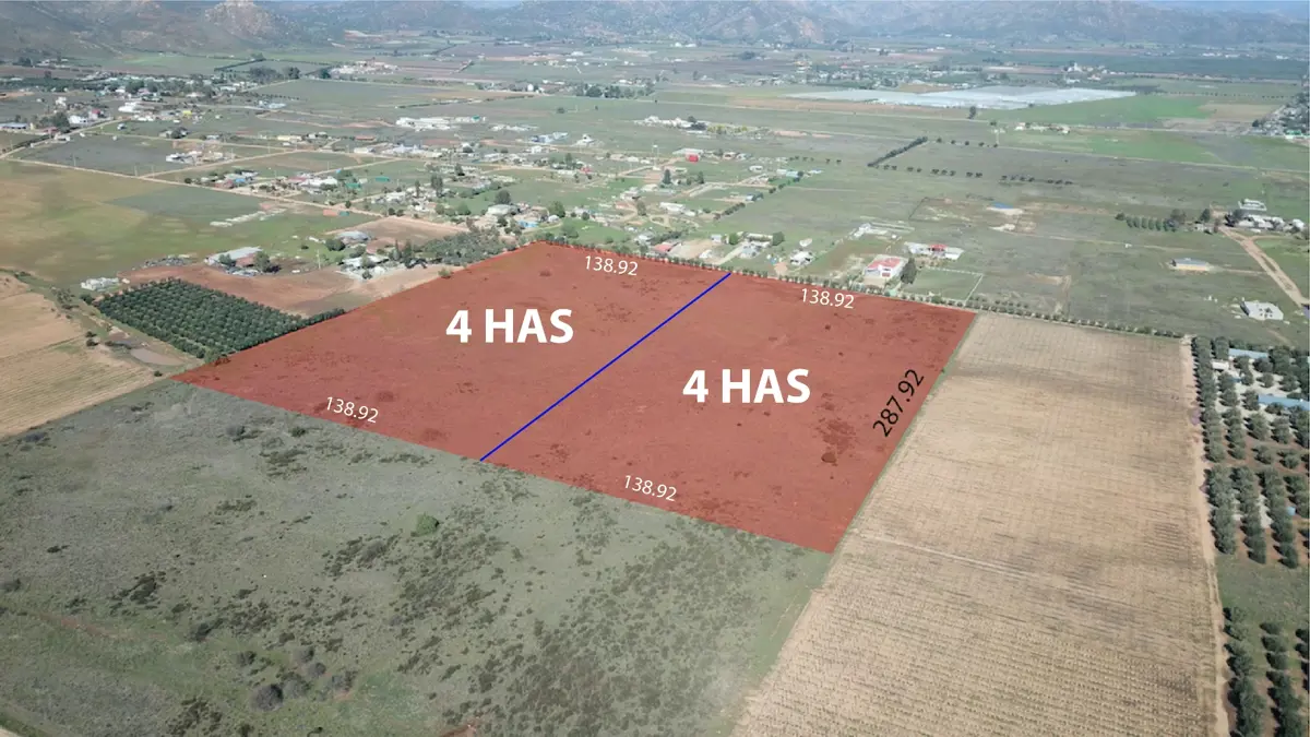Terreno en venta en El Porvenir (Guadalupe), Ensenada — foto 1 de 10
