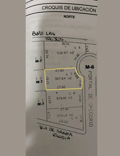 Terreno en venta en Las Trojes, Torreón — foto 2 de 5