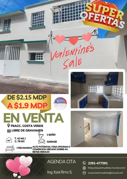 Casa en venta en Costa Verde, Boca del Río, Veracruz de Ignacio de la Llave Casa en venta en Costa Verde, Boca del Río, Veracruz de Ignacio de la Llave