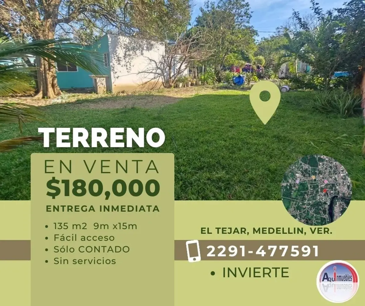 Terreno en venta en El Tejar, Medellín de Bravo — foto 1 de 5