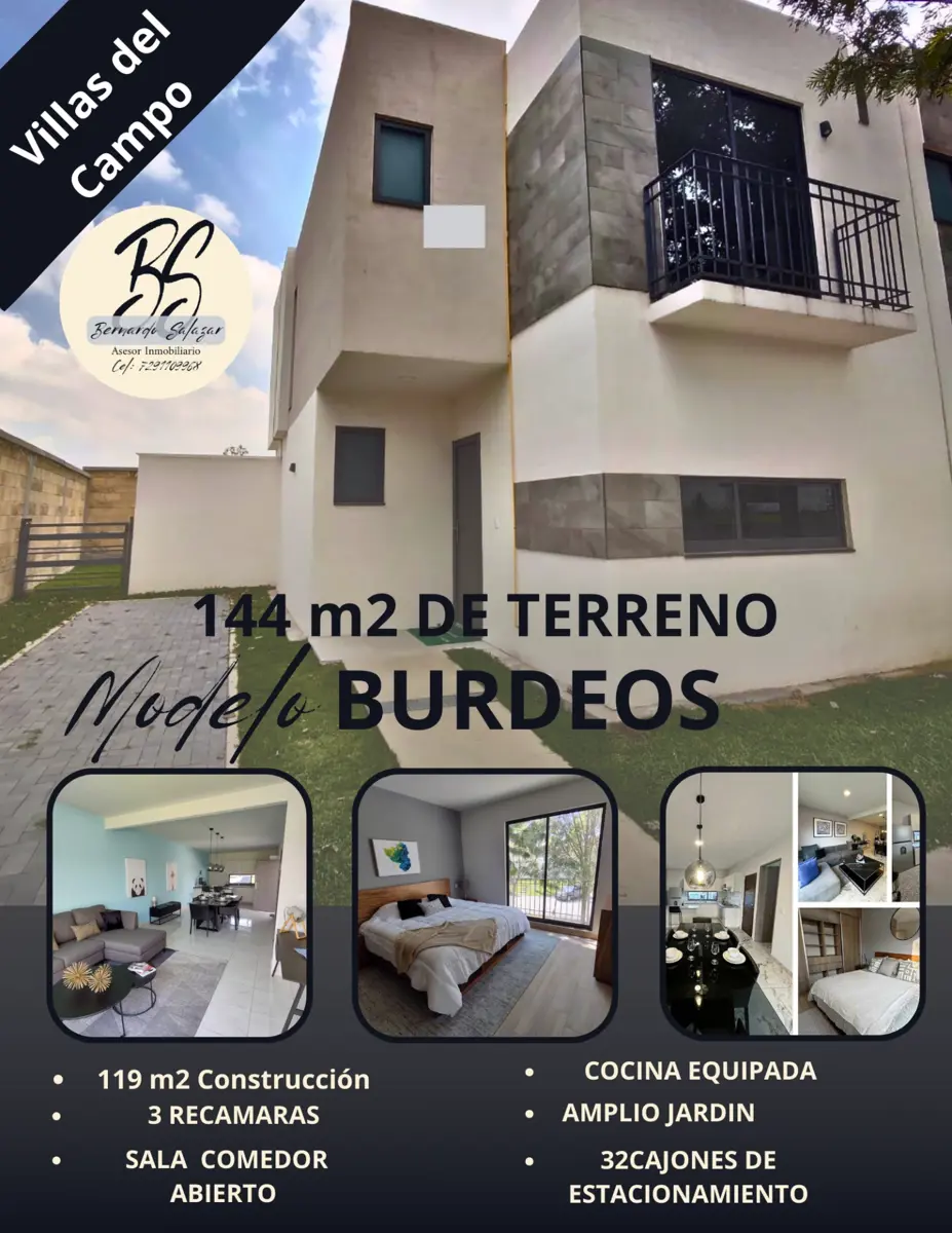 Casa en venta en Villas del Campo, Calimaya — foto 1 de 2