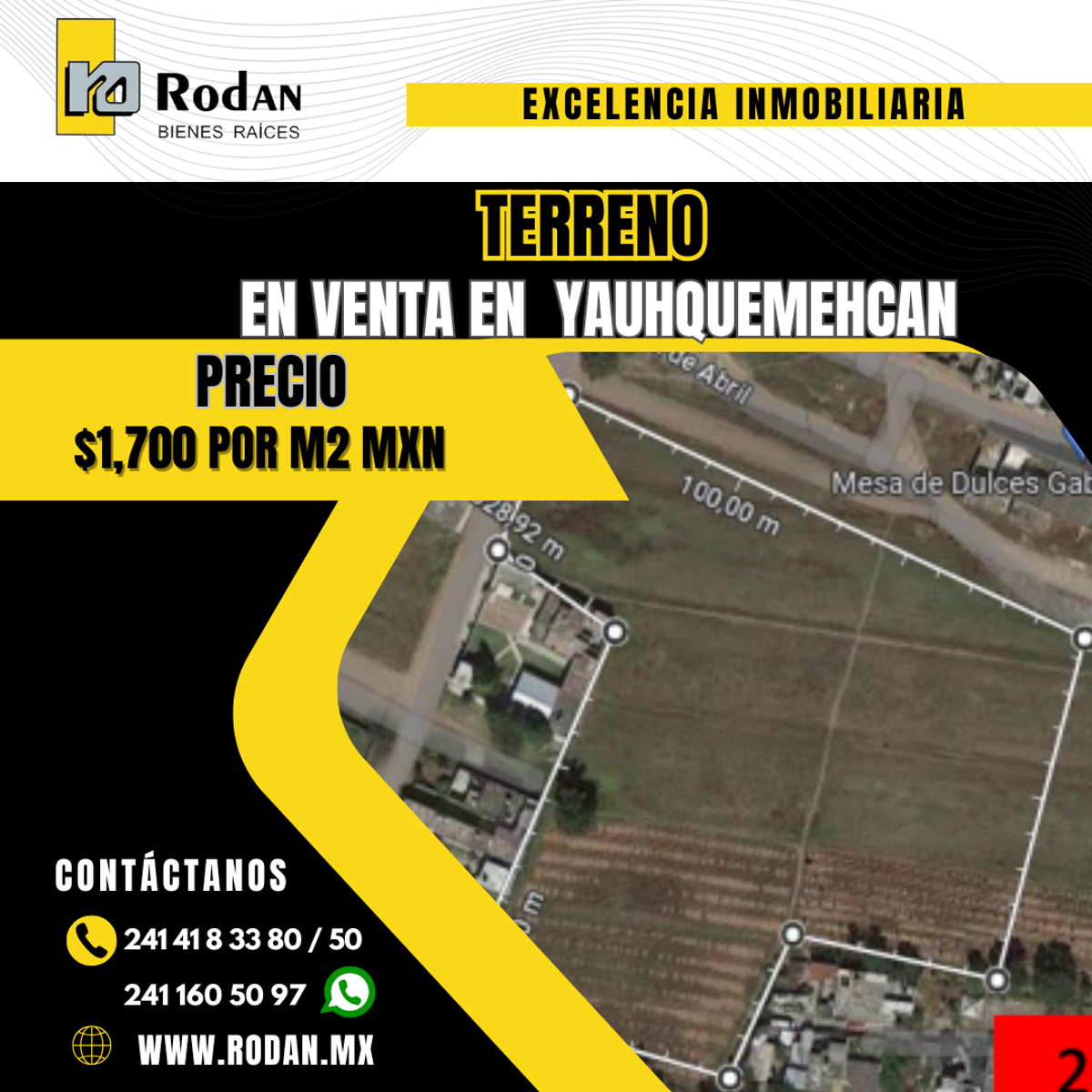 Terreno en venta en Santa Ursula Zimatepec, Yauhquemehcan — foto 1 de 2