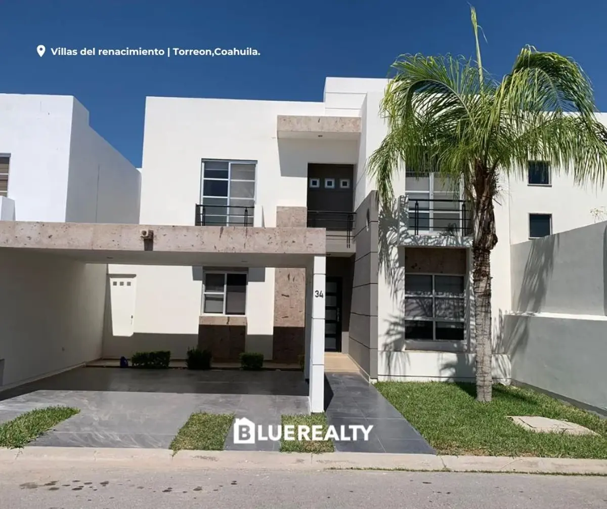 Casa en Renta en Villas del Renacimiento, Torreón, Coahuila de Zaragoza