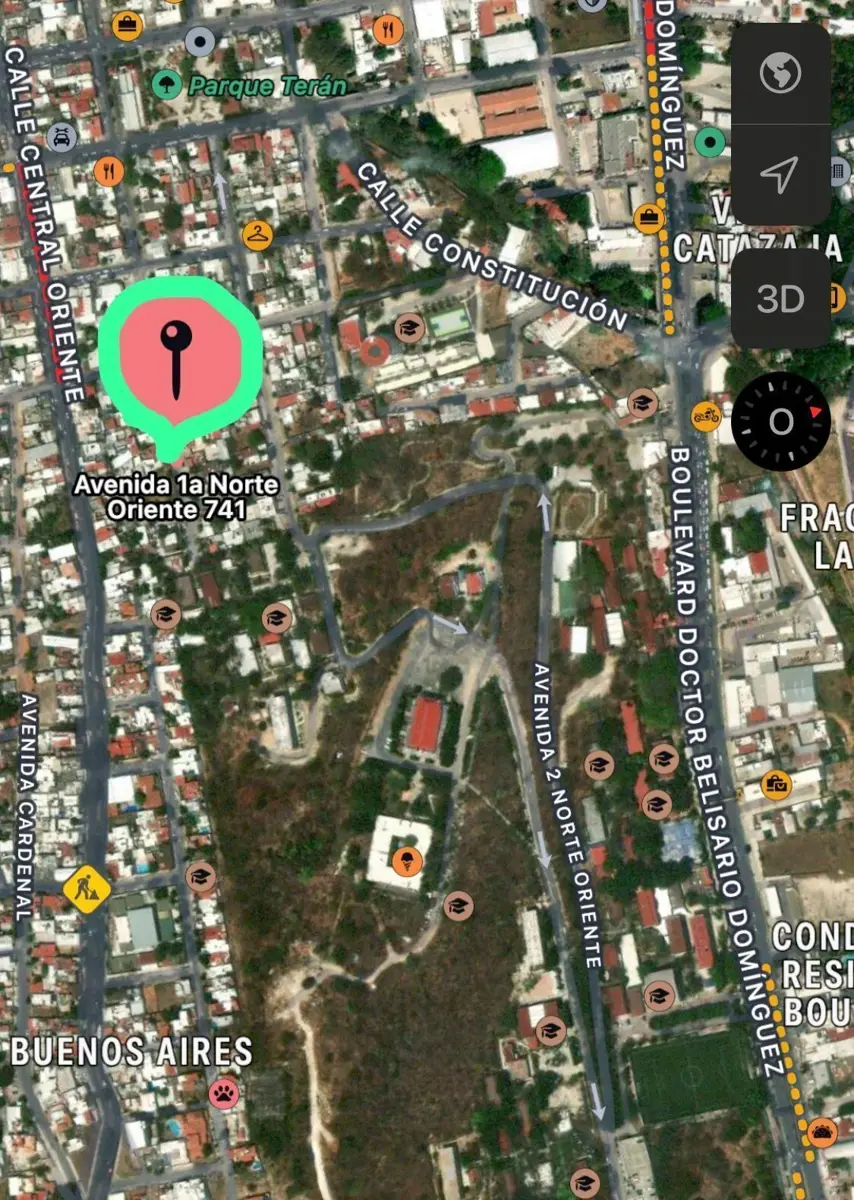 Terreno en venta en Teran, Tuxtla Gutiérrez — foto 1 de 8