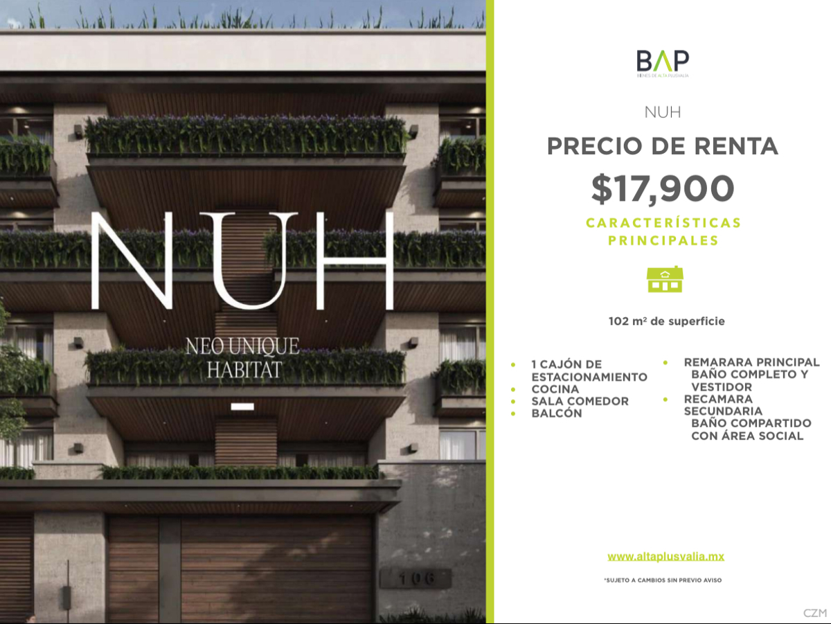 Departamento en renta en Jardines del Moral, León — foto 1 de 8