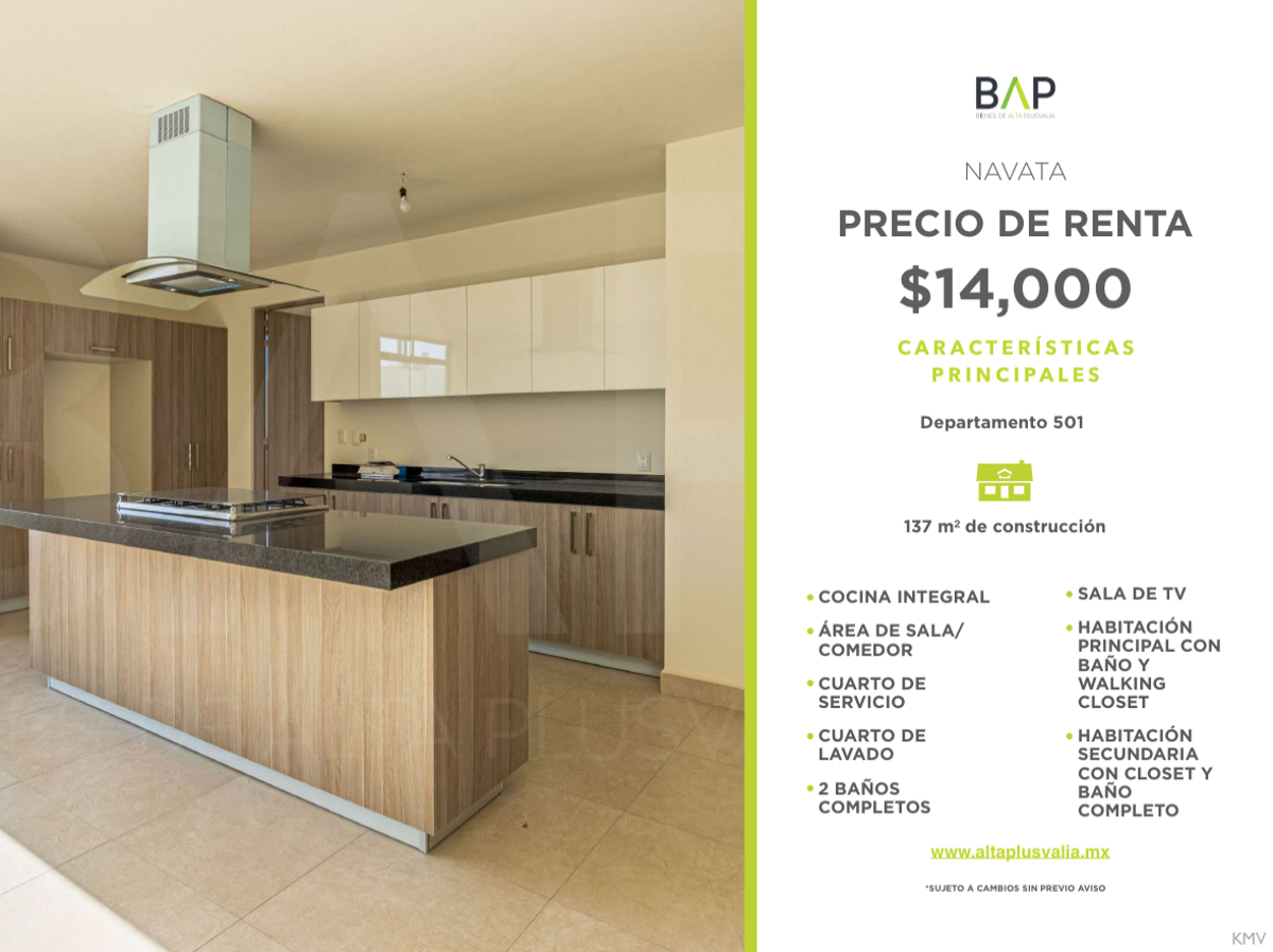 Departamento en renta en La Querencia, León — foto 1 de 7