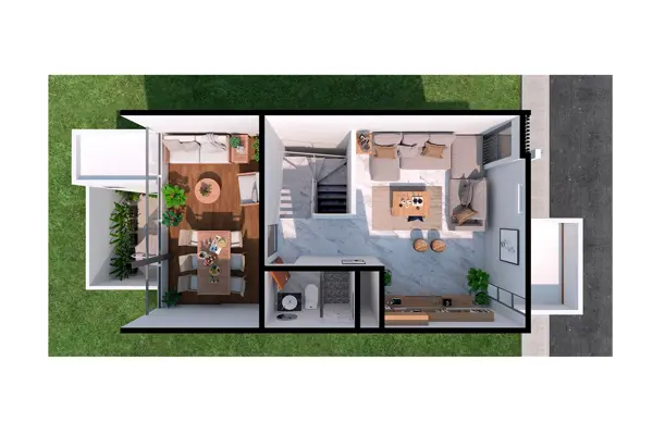 Casa en venta en Playa del Carmen, Solidaridad — foto 3 de 4