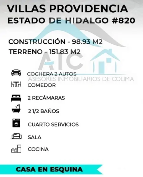 Casa en venta en Villas Providencia, Villa de Álvarez — foto 3 de 3