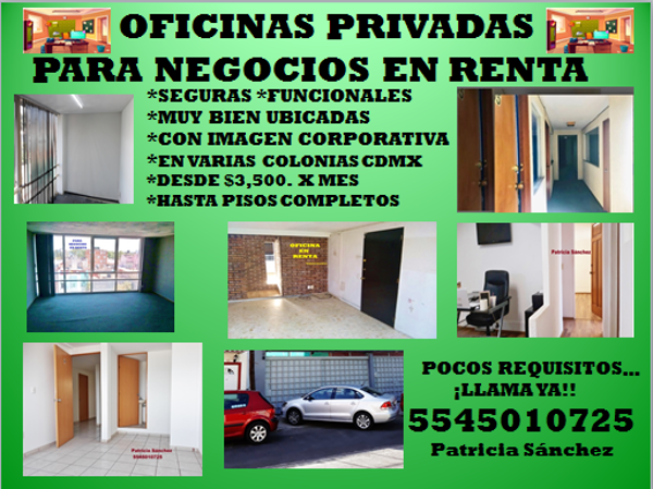 Oficina en renta en Obrera, Cuauhtémoc — foto 2 de 11