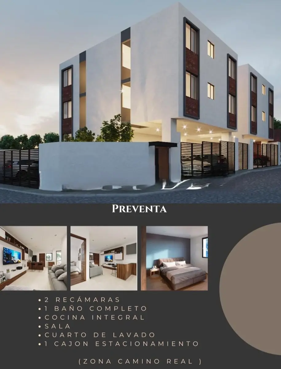 Departamento en venta en Camino Real a Cholula, San Andrés Cholula — foto 1 de 12