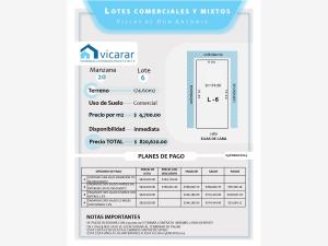 Terreno en venta en Villas de Don Antonio, Aguascalientes, Aguascalientes
