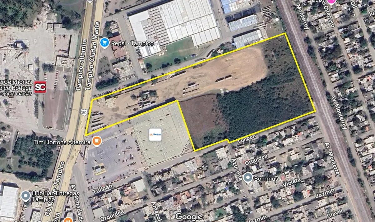Terreno en venta en Américo Villarreal, Altamira