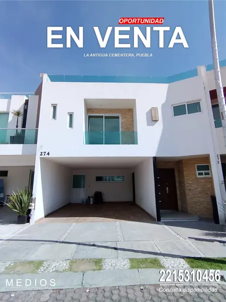 Oportunidad Residencia en Liquidacion, la Antigua Cementera, Puebla, Negociable