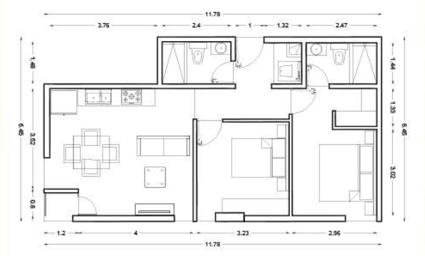 Departamento en venta en Ampliación Senderos, Torreón — foto 3 de 10