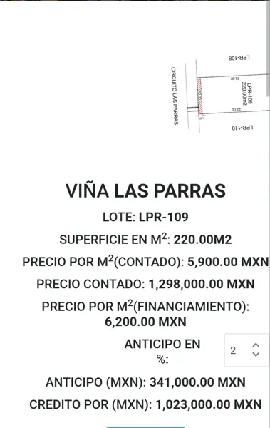 Terreno en venta en Los Viñedos, Torreón — foto 3 de 3