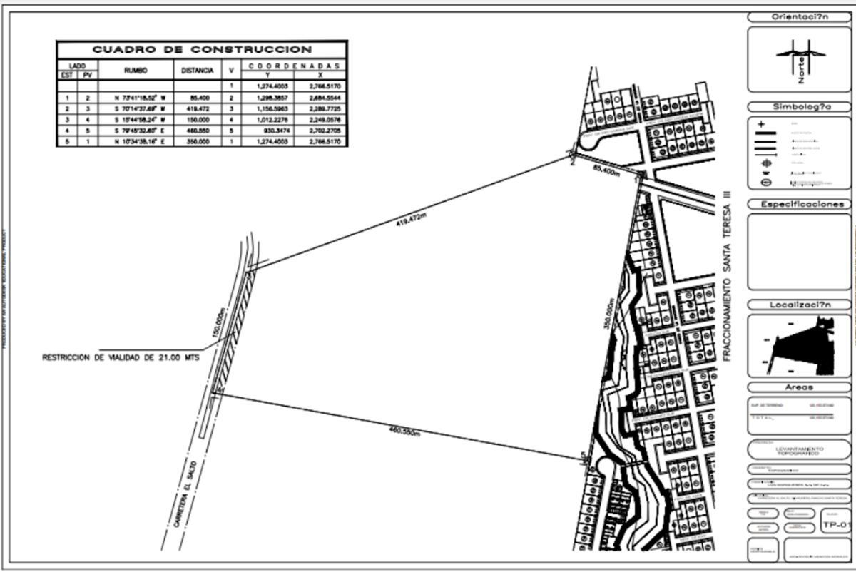 Terreno en venta en Santa Teresa, Huehuetoca — foto 1 de 10